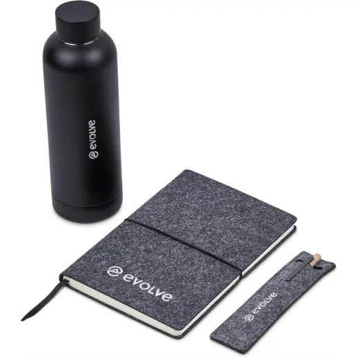 Okiyo Everly Kraft Gift Set Black Branded